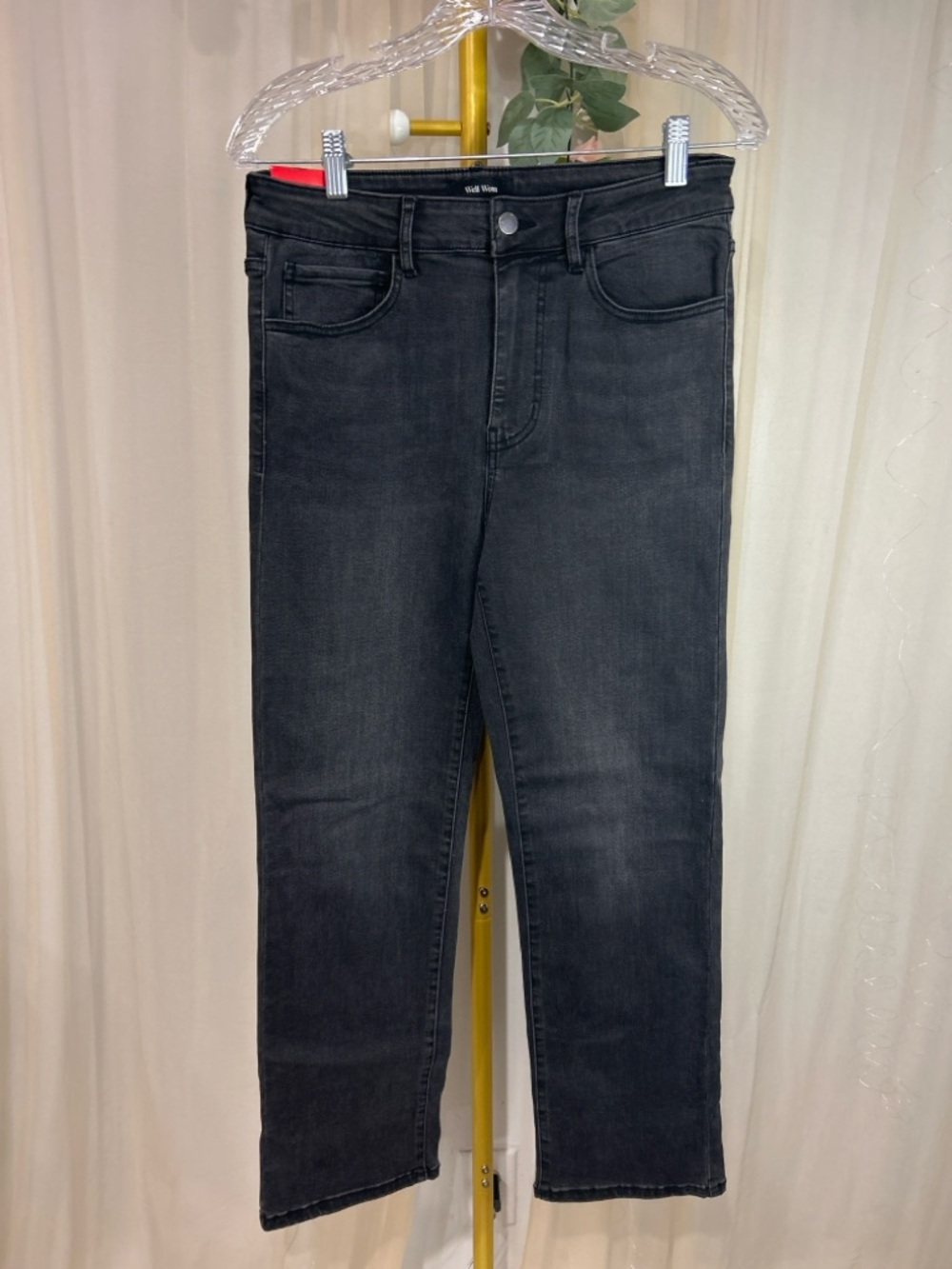 🖤 Well Worn High Rise Black Jeans Size 8/29 NWT Straight Leg 🖤